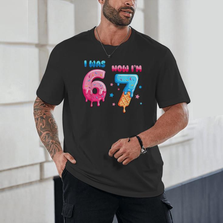 I Was 6 Now I'm 7 Birthday Baseball Drip For Boys Kid Unisex T-Shirt I Was 6 Now I'm 7 Birthday Baseball Drip For Boys Kid Unisex T-Shirt