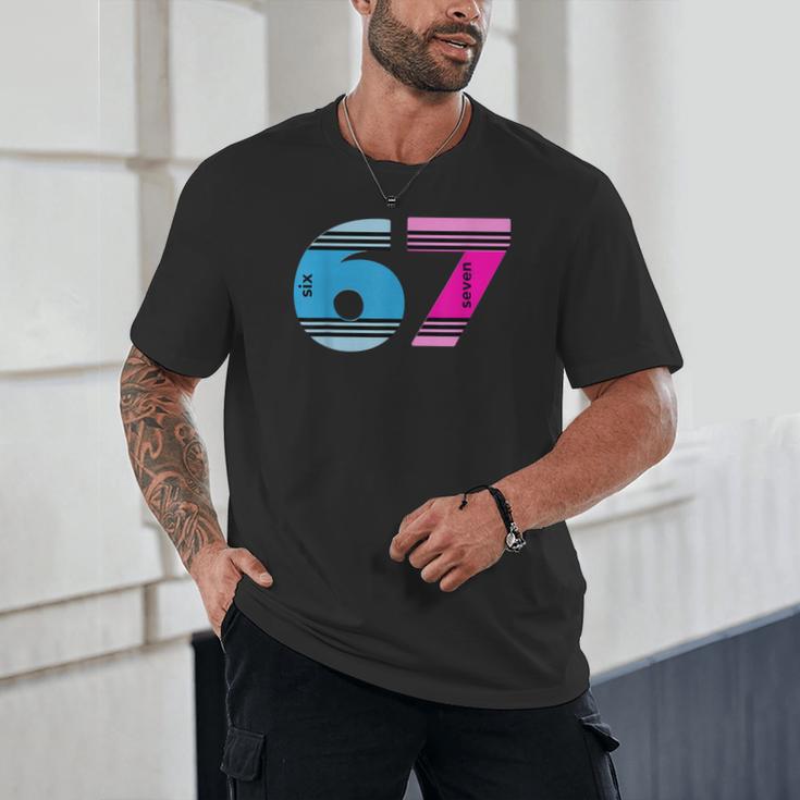 67 Crayon Cool Baseball Crayon 6 7 67 Unisex T-Shirt