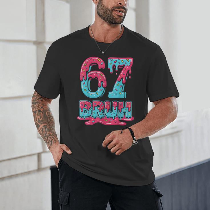 67 Ice Cream Drip Baseball For Men Women Kids Unisex T-Shirt