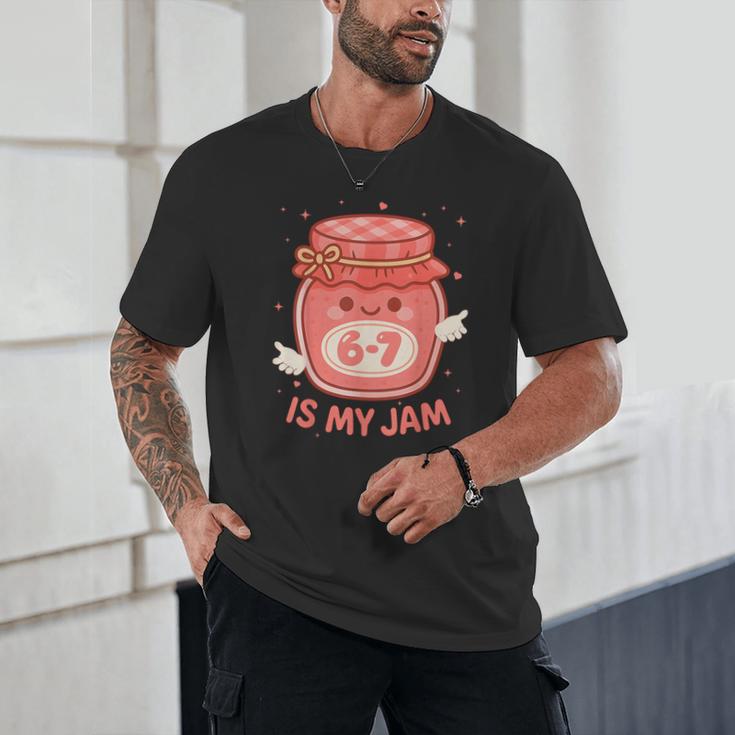 67 Is My Jam Back To School Girls Kids Cute 6 7 Meme Unisex T-Shirt