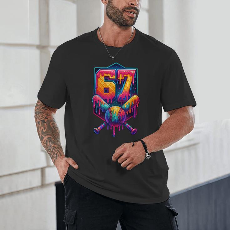 67 Meme Trendy Baseball Number 67 Player Six Seven Unisex T-Shirt 67 Meme Trendy Baseball Number 67 Player Six Seven Unisex T-Shirt