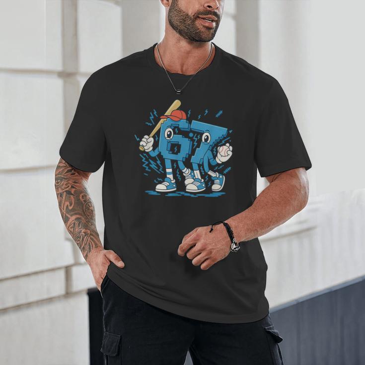 67 Six Seven 6-7 Italian Brainrot Kids Baseball Unisex T-Shirt
