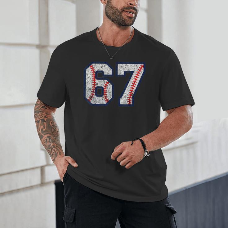 67 Sports Meme – Baseball Number 6 7 Unisex T-Shirt 67 Sports Meme – Baseball Number 6 7 Unisex T-Shirt