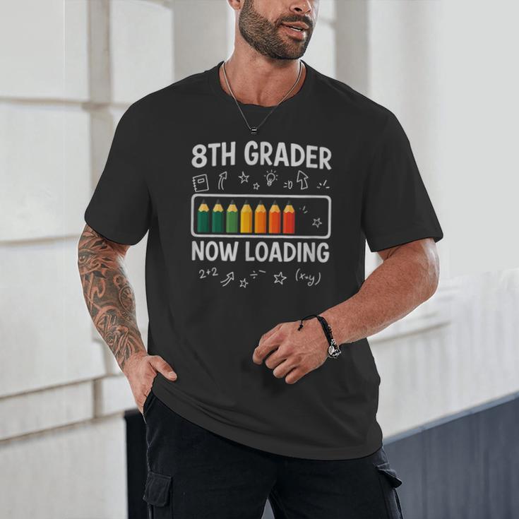8th Grader Now Loading 8th Grade Back To School T-Shirt Unisex T-Shirt 8th Grader Now Loading 8th Grade Back To School T-Shirt Unisex T-Shirt