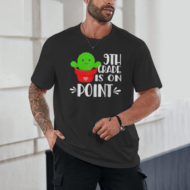 9th Grade Is On Point Cactus Back To School Unisex T-Shirt