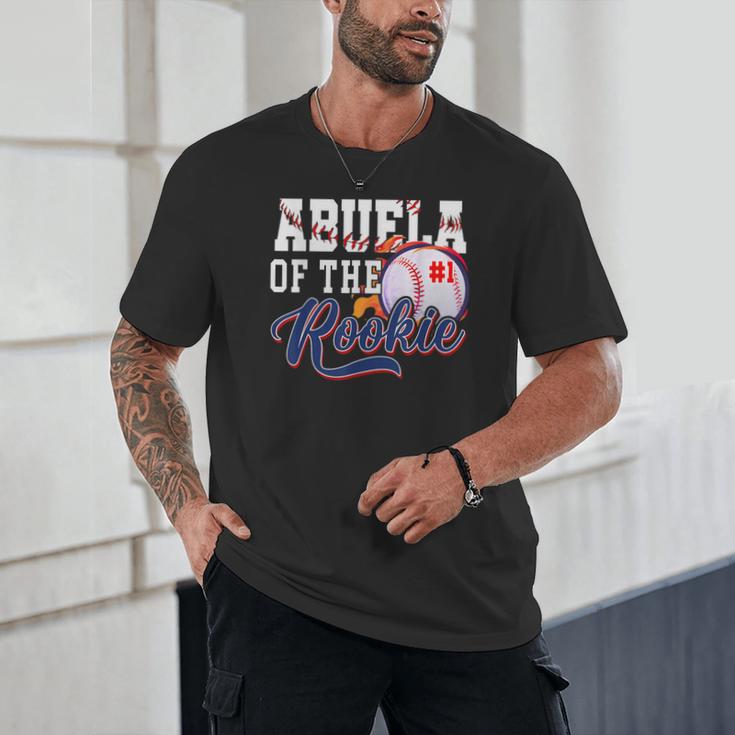 Abuela Rookie Of Year 1st Birthday Baseball Theme Matching Unisex T-Shirt Abuela Rookie Of Year 1st Birthday Baseball Theme Matching Unisex T-Shirt