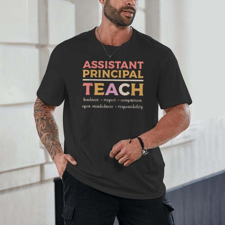 Assistant Principal Back To School Appreciation Principals Unisex T-Shirt Assistant Principal Back To School Appreciation Principals Unisex T-Shirt