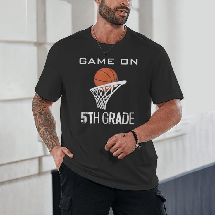 Back To School Game On 5th Grade Basketball Kids Unisex T-Shirt
