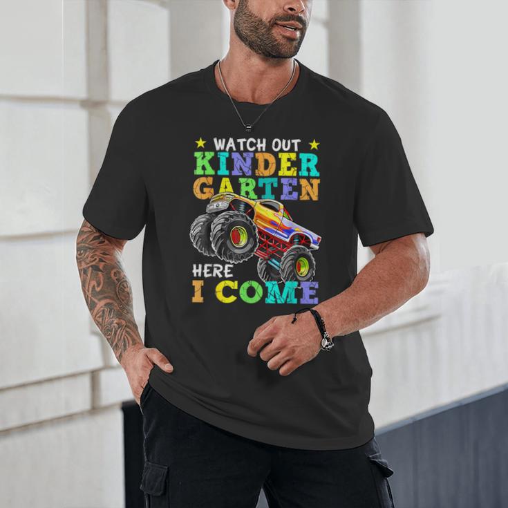 Back To School Kindergarten Here I Come For Boy Kid Truck Unisex T-Shirt Back To School Kindergarten Here I Come For Boy Kid Truck Unisex T-Shirt