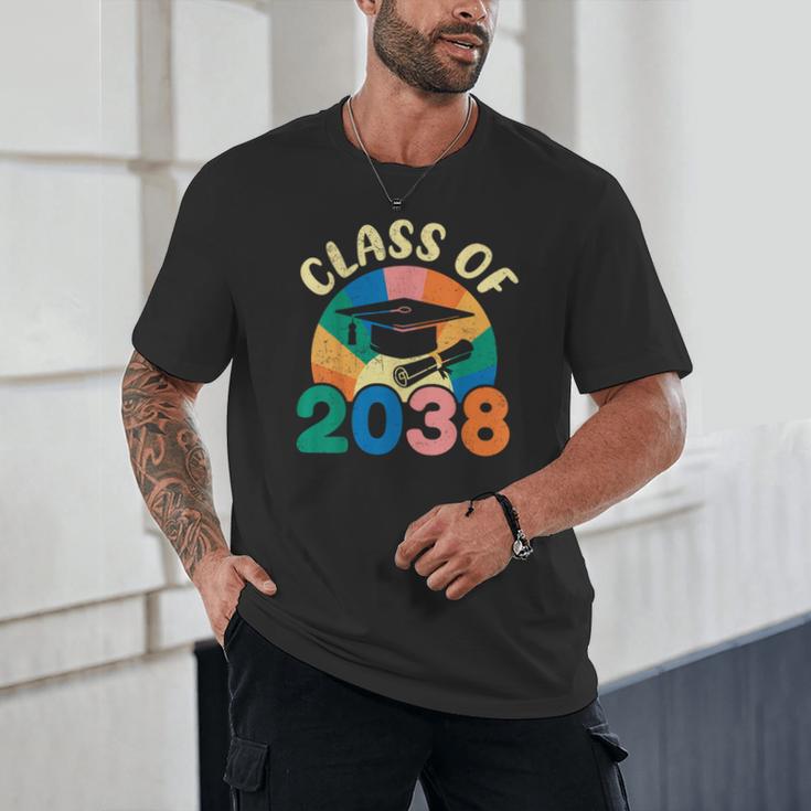 Back To School Pre-K Kindergarten Graduation Class Of 2038 Unisex T-Shirt Back To School Pre-K Kindergarten Graduation Class Of 2038 Unisex T-Shirt