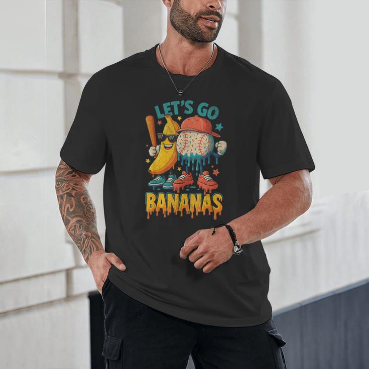 Baseball Banana Sports Drip Art For Kids Unisex T-Shirt Baseball Banana Sports Drip Art For Kids Unisex T-Shirt