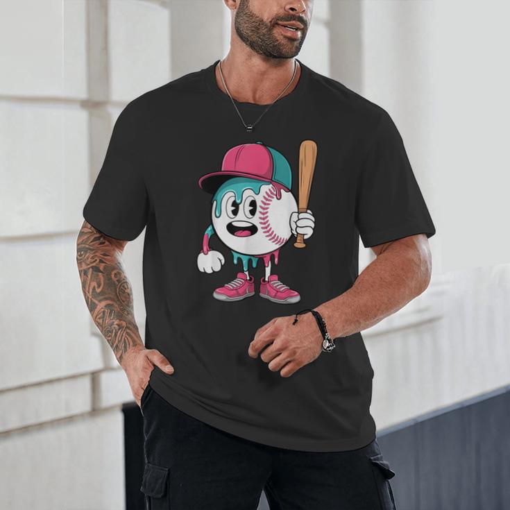 Baseball Drip Boys Ice Cream Youth Unisex T-Shirt Baseball Drip Boys Ice Cream Youth Unisex T-Shirt