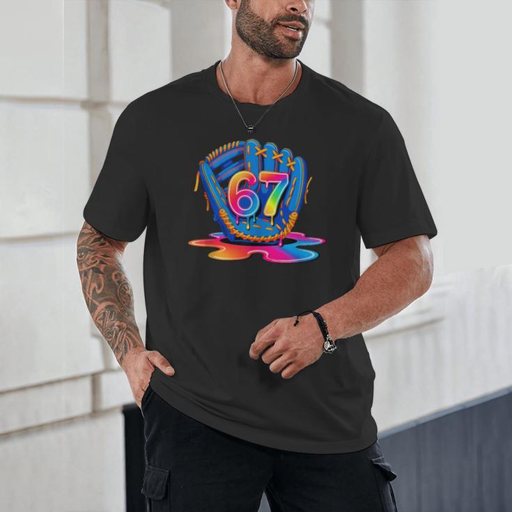 Baseball Drip Ice Cream 67 Lifestyle 101 Unisex T-Shirt Baseball Drip Ice Cream 67 Lifestyle 101 Unisex T-Shirt