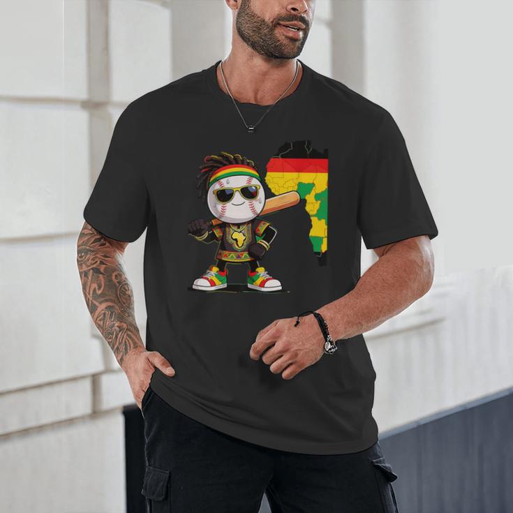 Baseball Drip Ice Cream Boys Youth Kids History Month Unisex T-Shirt Baseball Drip Ice Cream Boys Youth Kids History Month Unisex T-Shirt