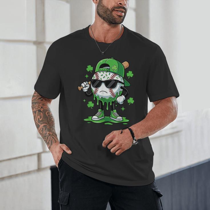 Baseball Drip Ice Cream Shamrock Kids Boy St Patrick’s Day Unisex T-Shirt Baseball Drip Ice Cream Shamrock Kids Boy St Patrick’s Day Unisex T-Shirt