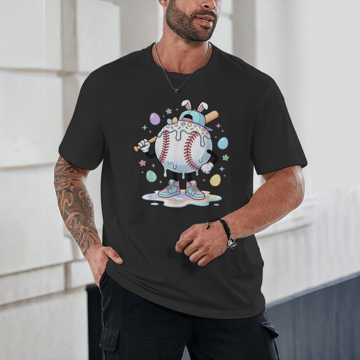 Baseball Drip Icecream Apparel Youth Boy Easter Unisex T-Shirt