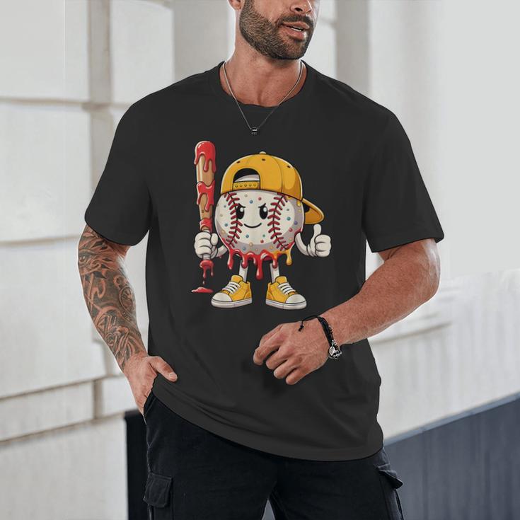 Baseball Drip Baseball Life Style 101 Apparel Youth Unisex T-Shirt Baseball Drip Baseball Life Style 101 Apparel Youth Unisex T-Shirt