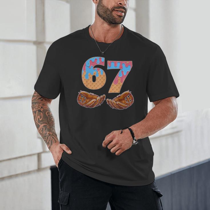 Baseball Drip Number 67 Player Six Seven Meme Unisex T-Shirt Baseball Drip Number 67 Player Six Seven Meme Unisex T-Shirt