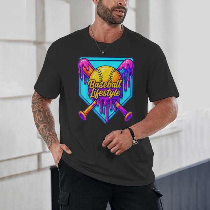 Baseball Drip Outfit Boys Ice Cream Drip Baseball Lifestyle Unisex T-Shirt Baseball Drip Outfit Boys Ice Cream Drip Baseball Lifestyle Unisex T-Shirt