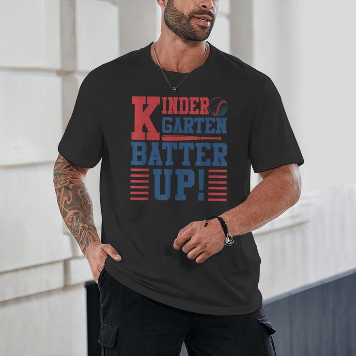 Baseball Kindergarten Back To School Kindergarten Batter Up Unisex T-Shirt Baseball Kindergarten Back To School Kindergarten Batter Up Unisex T-Shirt