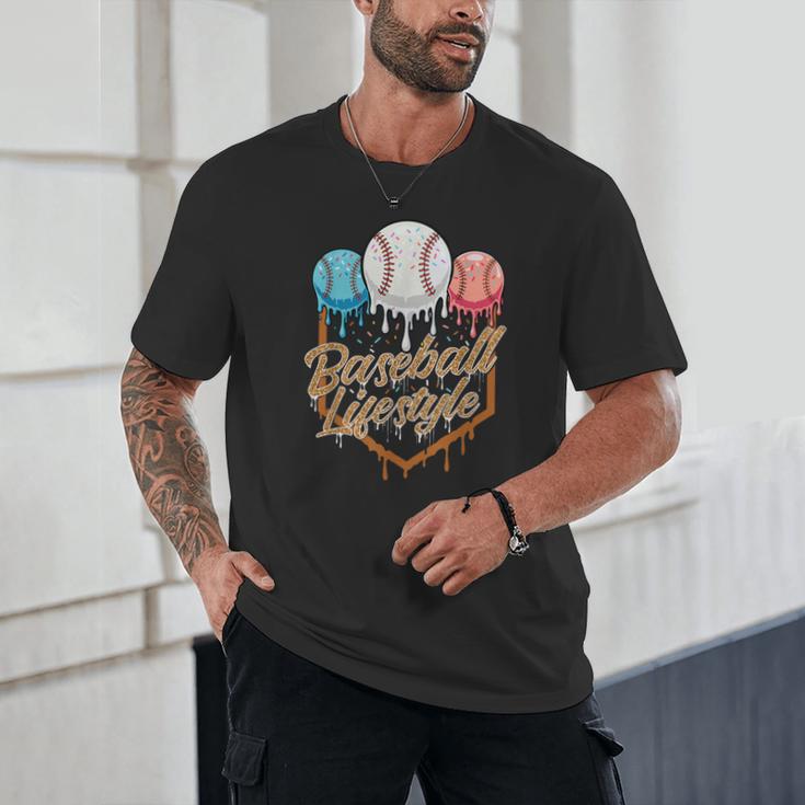 Baseball Lifestyle Baseball Lover Player Baseballer Unisex T-Shirt