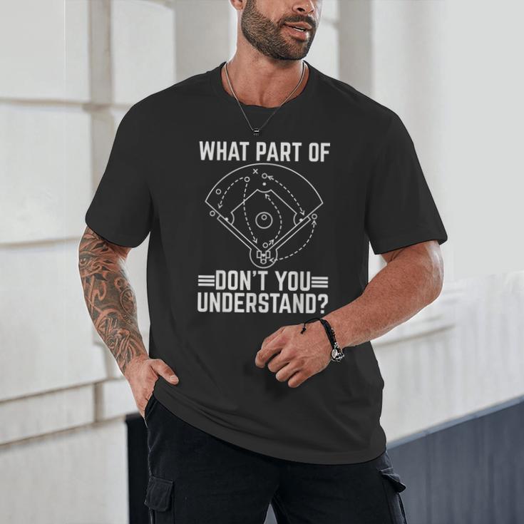 Baseball Math Double Play What Part Of Baseball Game Unisex T-Shirt
