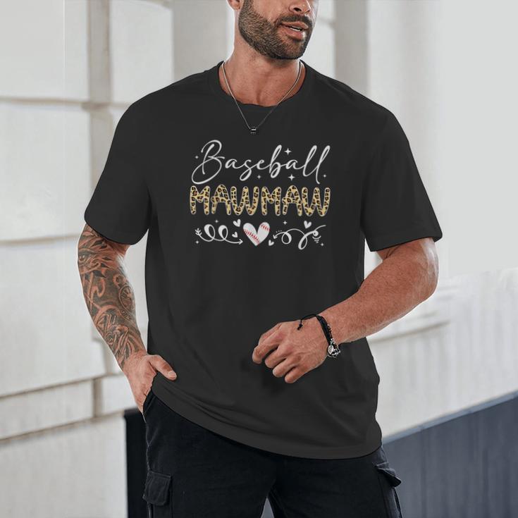 Baseball Mawmaw Leopard Baseball Heart Unisex T-Shirt Baseball Mawmaw Leopard Baseball Heart Unisex T-Shirt