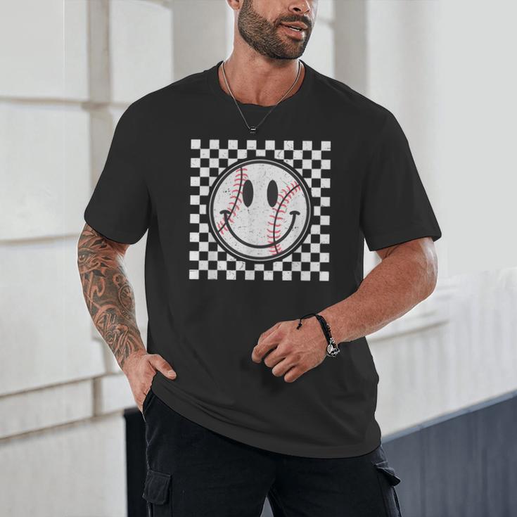 Baseball Season Happy Game Day Trendy Sports Vintage Unisex T-Shirt