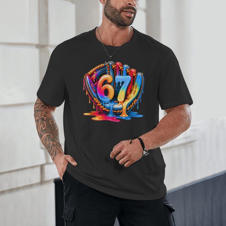 Baseball Stuff Six Seven 67 Ice Cream Drip 6 7 Baseball Kids Unisex T-Shirt Baseball Stuff Six Seven 67 Ice Cream Drip 6 7 Baseball Kids Unisex T-Shirt