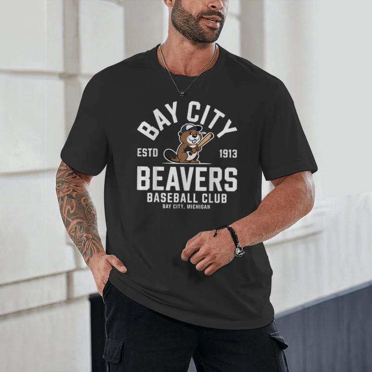 Bay City Beavers Baseball Club Estd 1913 Unisex T-Shirt Bay City Beavers Baseball Club Estd 1913 Unisex T-Shirt