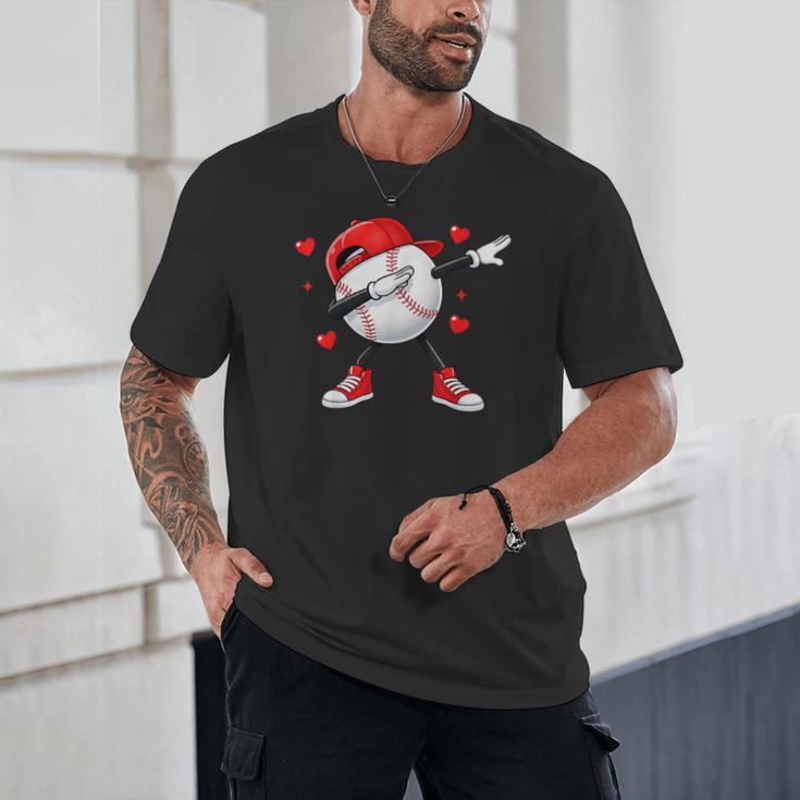 Boys Valentines Baseball Unisex T-Shirt Boys Valentines Baseball Unisex T-Shirt