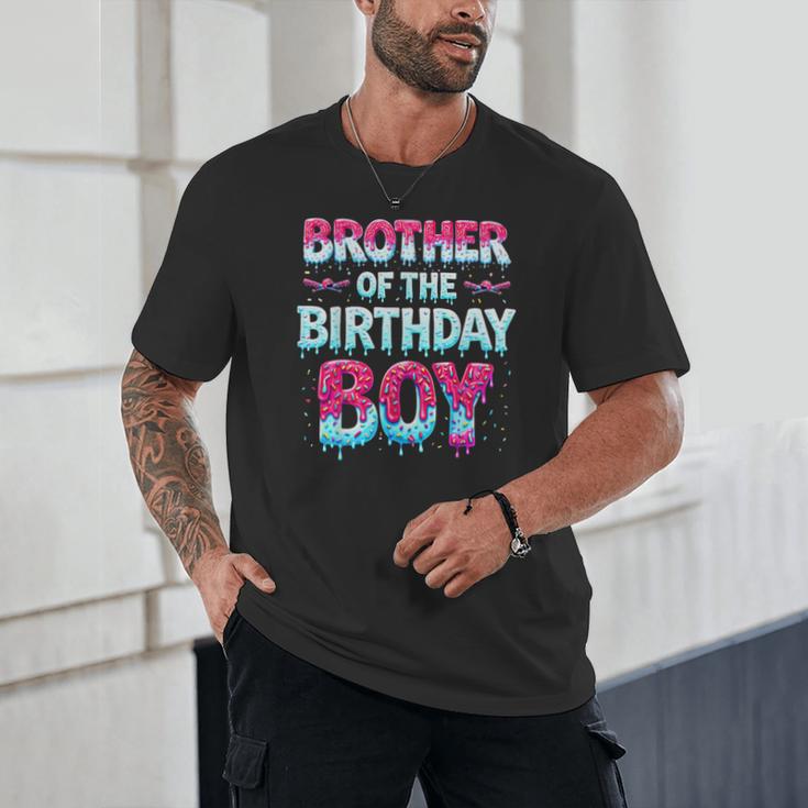 Brother Of The Birthday Boy Ice Cream Baseball Family Party Unisex T-Shirt Brother Of The Birthday Boy Ice Cream Baseball Family Party Unisex T-Shirt