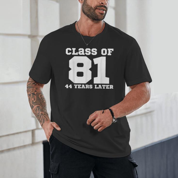 Class Of 1981 44 Years Later Reunions SQUAD Back To School Unisex T-Shirt Class Of 1981 44 Years Later Reunions SQUAD Back To School Unisex T-Shirt
