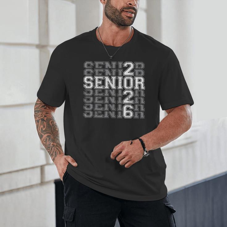 Class Of 2026 Senior 2026 Back To School 2026 Graduation 26 Unisex T-Shirt Class Of 2026 Senior 2026 Back To School 2026 Graduation 26 Unisex T-Shirt