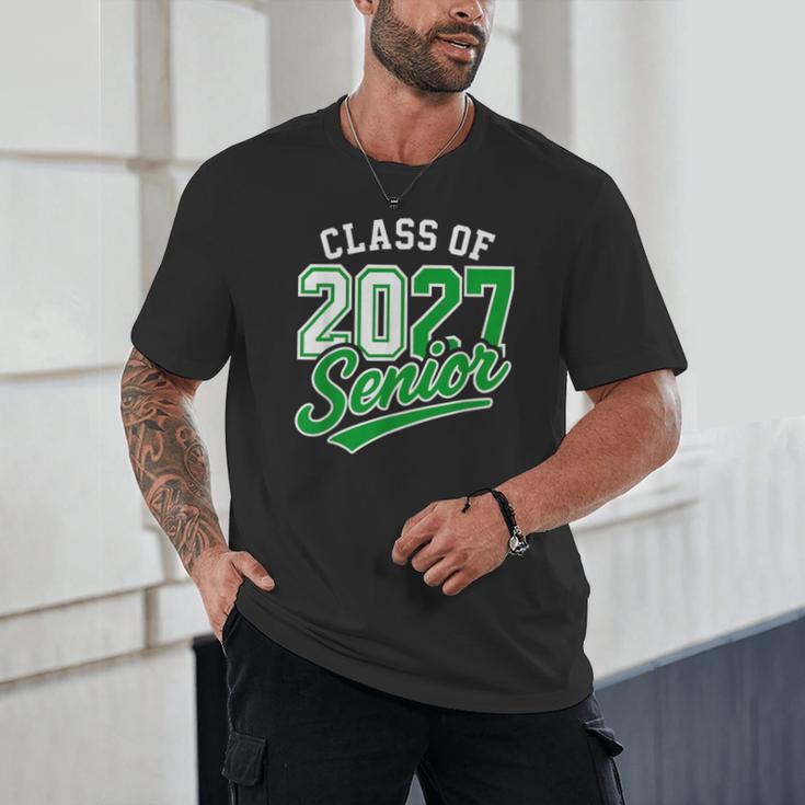 Class Of 2027 Senior 2027 Back To School Graduation 2027 Unisex T-Shirt Class Of 2027 Senior 2027 Back To School Graduation 2027 Unisex T-Shirt