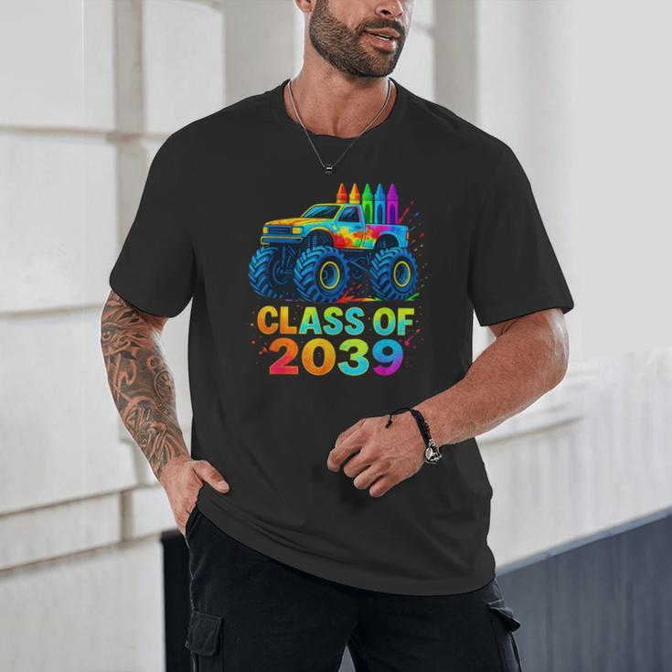 Class Of 2039 Monster Truck Kindergarten Back To School Boys Unisex T-Shirt Class Of 2039 Monster Truck Kindergarten Back To School Boys Unisex T-Shirt