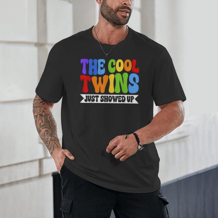 Cool Twins Just Showed Up Kid Boy Teen Twin Back To School Unisex T-Shirt Cool Twins Just Showed Up Kid Boy Teen Twin Back To School Unisex T-Shirt
