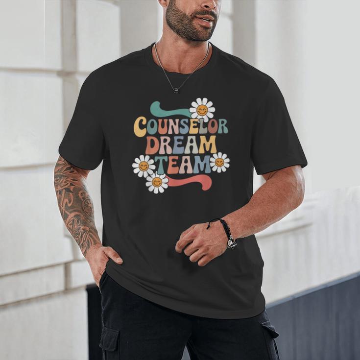Counselor Dream Team Retro Back To School Counselor Squad Unisex T-Shirt