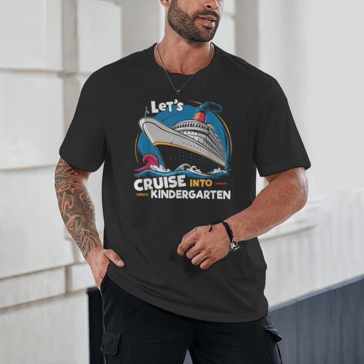 Cruise Ship Kindergarten Back To School Boys Girls Kids Unisex T-Shirt