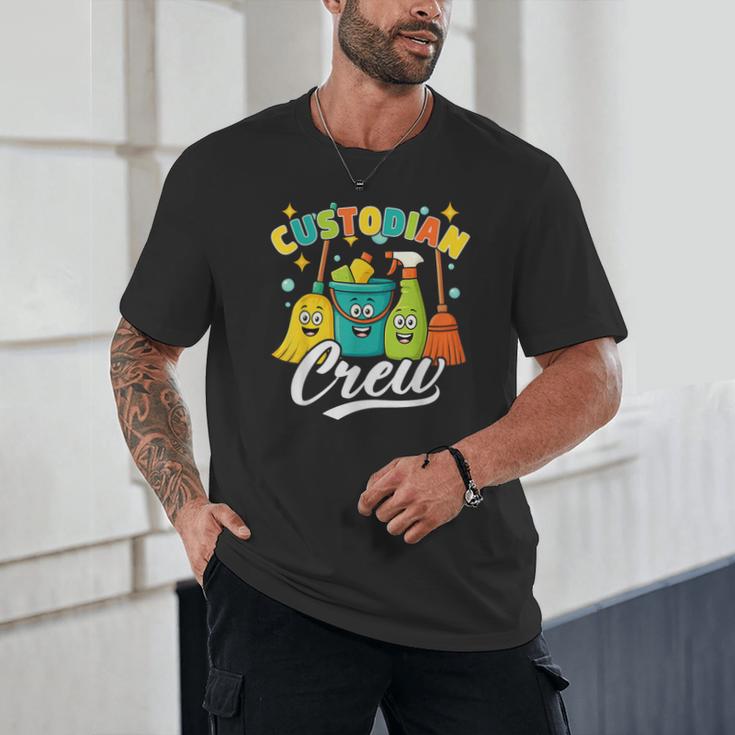 Custodial Crew Back To School Custodial Staff Unisex T-Shirt Custodial Crew Back To School Custodial Staff Unisex T-Shirt