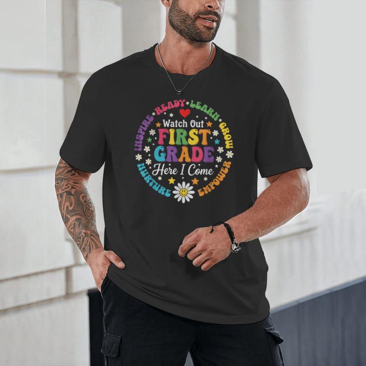 Cute Watch Out First Grade Here I Come Back To School Unisex T-Shirt Cute Watch Out First Grade Here I Come Back To School Unisex T-Shirt