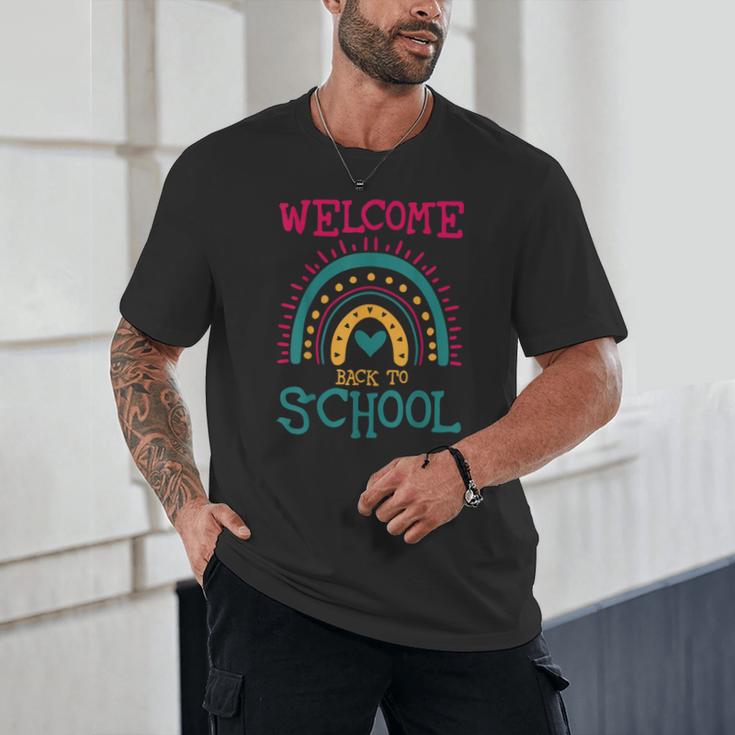 Cute Welcome Back To School First Day Of School First Day Unisex T-Shirt