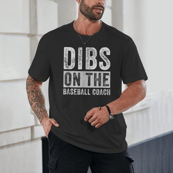 Dibs On The Baseball Coach Wife Girlfriend Unisex T-Shirt Dibs On The Baseball Coach Wife Girlfriend Unisex T-Shirt