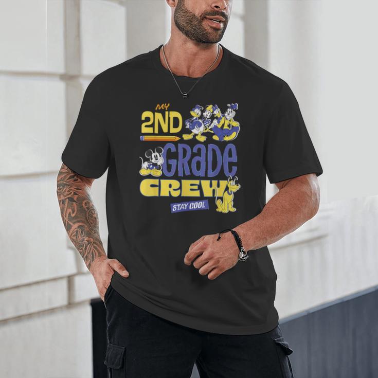 Disney My 2nd Grade Crew Stay Cool Back To School Friends Unisex T-Shirt Disney My 2nd Grade Crew Stay Cool Back To School Friends Unisex T-Shirt