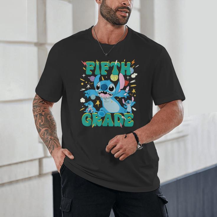 Disney Stitch Fifth Grade Back To School 1st Day Of School Unisex T-Shirt Disney Stitch Fifth Grade Back To School 1st Day Of School Unisex T-Shirt
