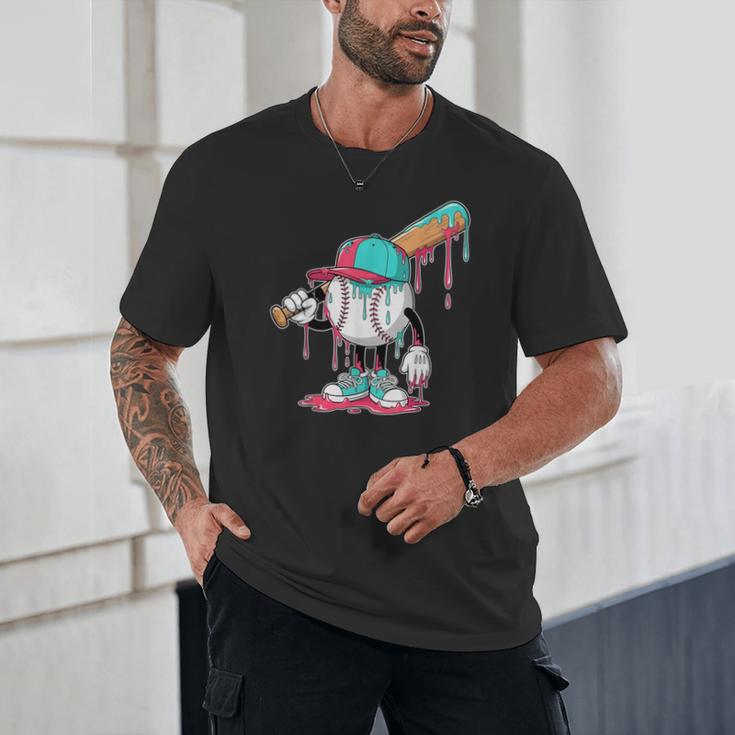 Drip Baseball For Boys Ice Cream Drip Youth Boys Sprinkles Unisex T-Shirt Drip Baseball For Boys Ice Cream Drip Youth Boys Sprinkles Unisex T-Shirt
