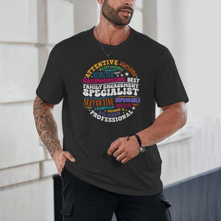 Family Engagement Specialist Appreciation Back To School Unisex T-Shirt Family Engagement Specialist Appreciation Back To School Unisex T-Shirt