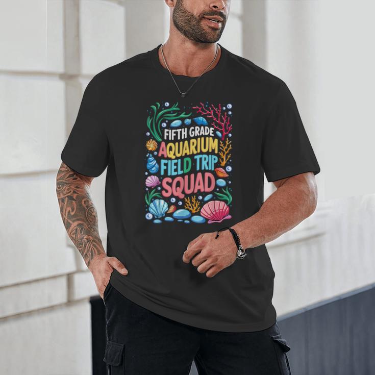 Fifth Grade Aquarium Trip Squad Matching Back To School Unisex T-Shirt