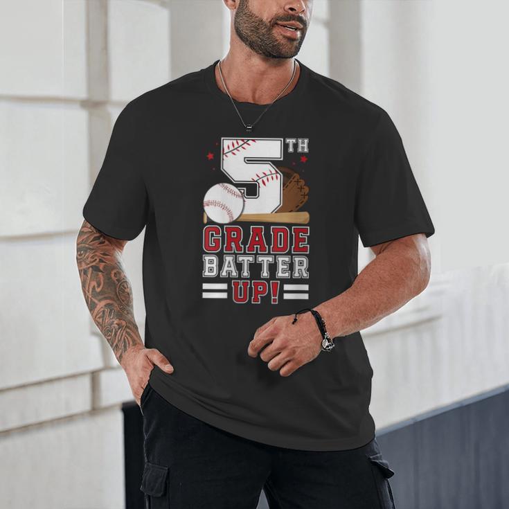 Fifth Grade Batter Up Baseball First Day Back To School Unisex T-Shirt Fifth Grade Batter Up Baseball First Day Back To School Unisex T-Shirt