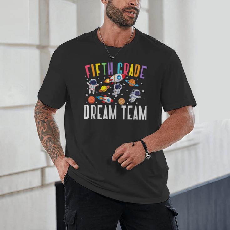 Fifth Grade Dream Team Astronaut 5th Grade Back To School Unisex T-Shirt Fifth Grade Dream Team Astronaut 5th Grade Back To School Unisex T-Shirt